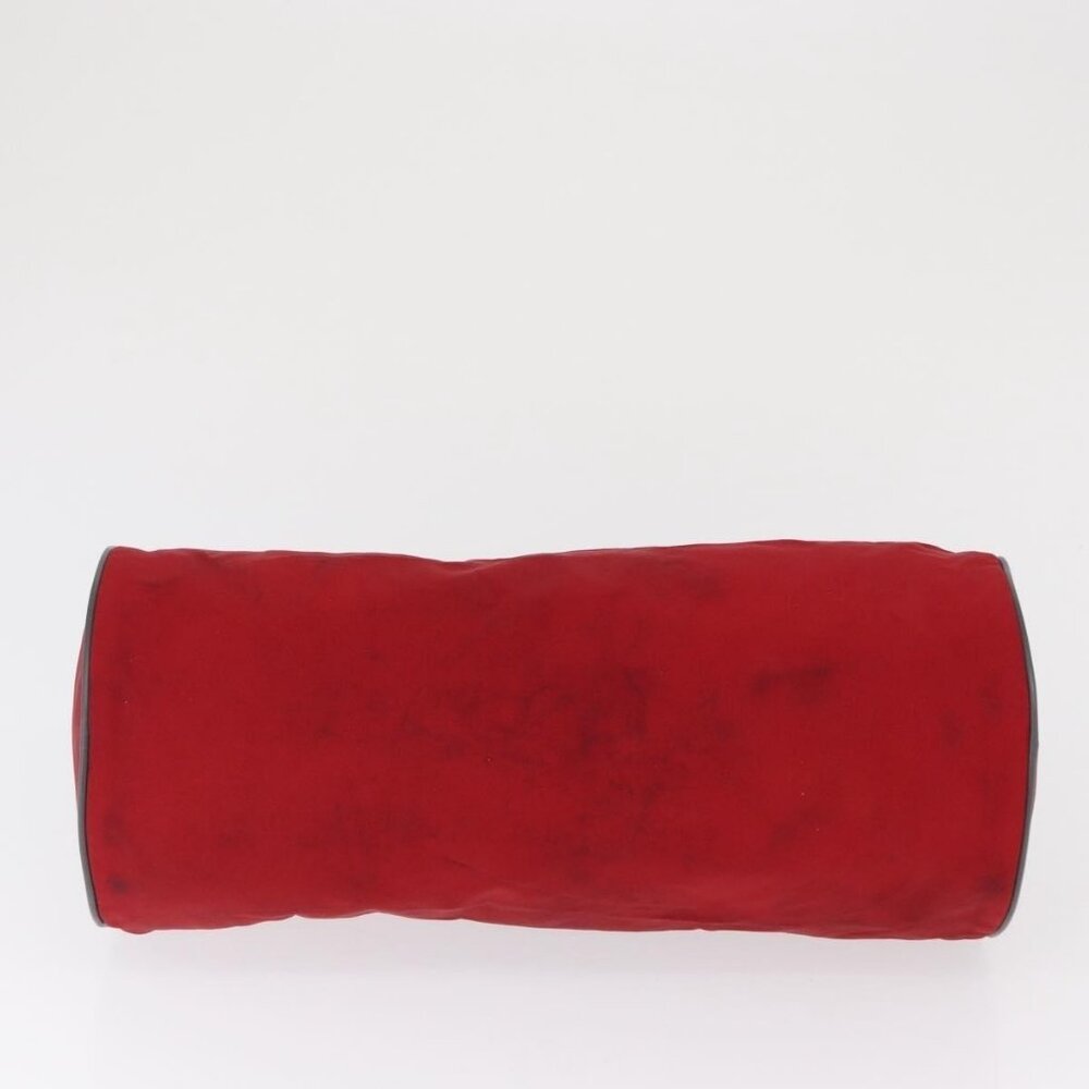 Authentic PRADA Sports Shoulder Bag Nylon Red Silver - Picture 12 of 16